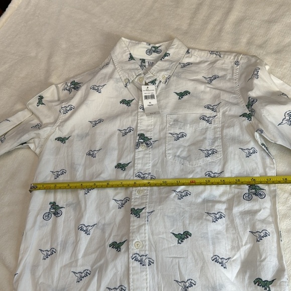Dinosaur Button Down Shirt by GAP Kids - Picture 9 of 9